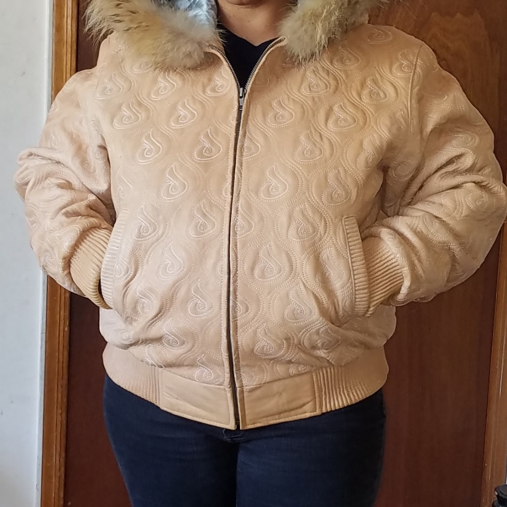 Sally & John Authentic Weathered Leather Jacket.